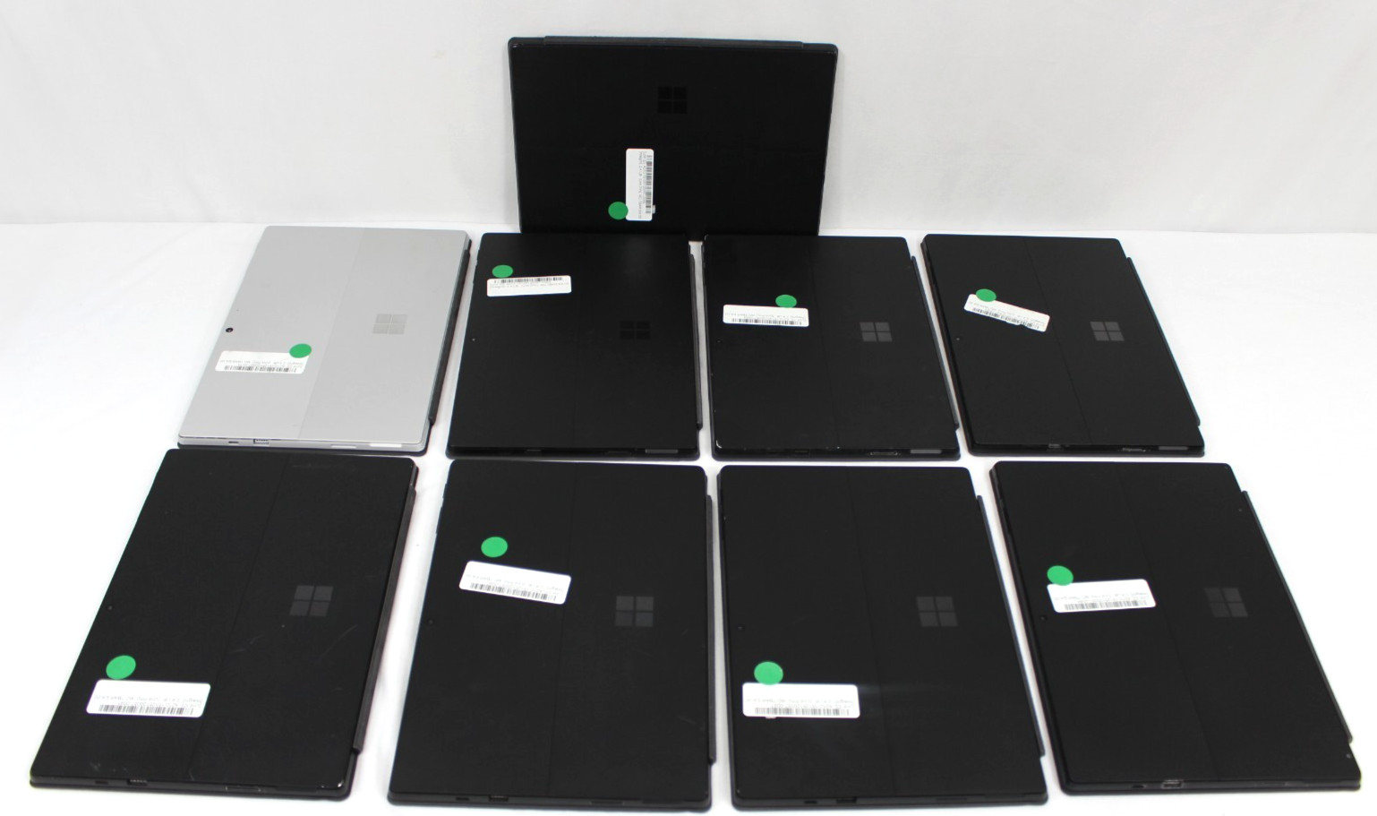 Lot of 9 Microsoft Surface Pro 7 1866 Mix i5 i7 16GB 512GB SSD w/keyboard No OS