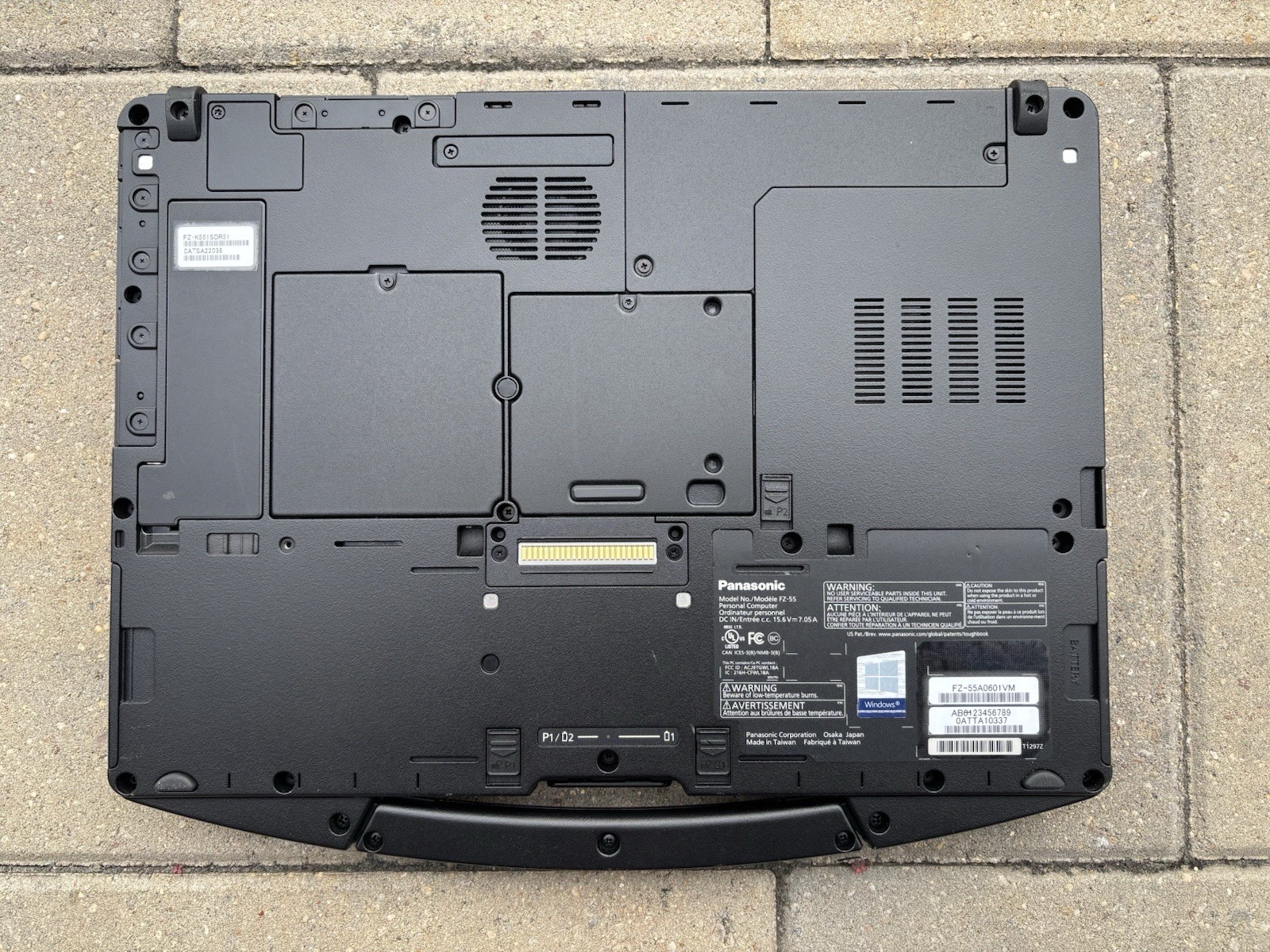 PANASONIC FZ-55 Toughbook Laptop i5 8365U 16GB 1TB 1.6GHz Win 11 Non-Touch HR