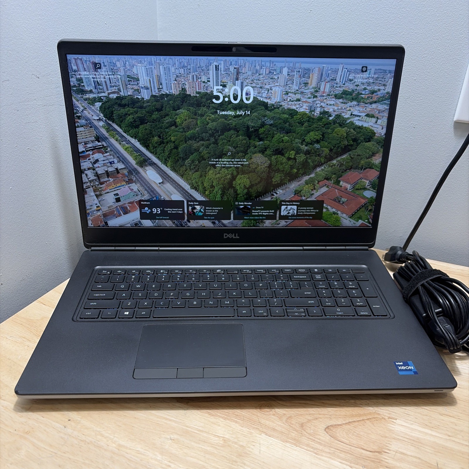 Dell Precision 7760 XEON W-11955M 2.60GHZ 64GB 512GB NVIDIA A4000 WiFi W11 Cord