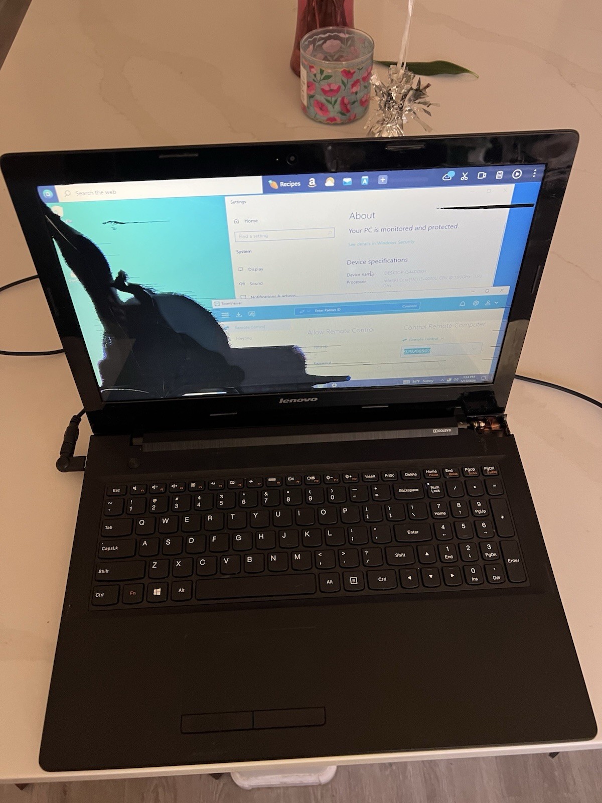 LENOVO G50 80 15.6 INTEL I3 4030U 4 Gig Ram READ DESCRIPTION