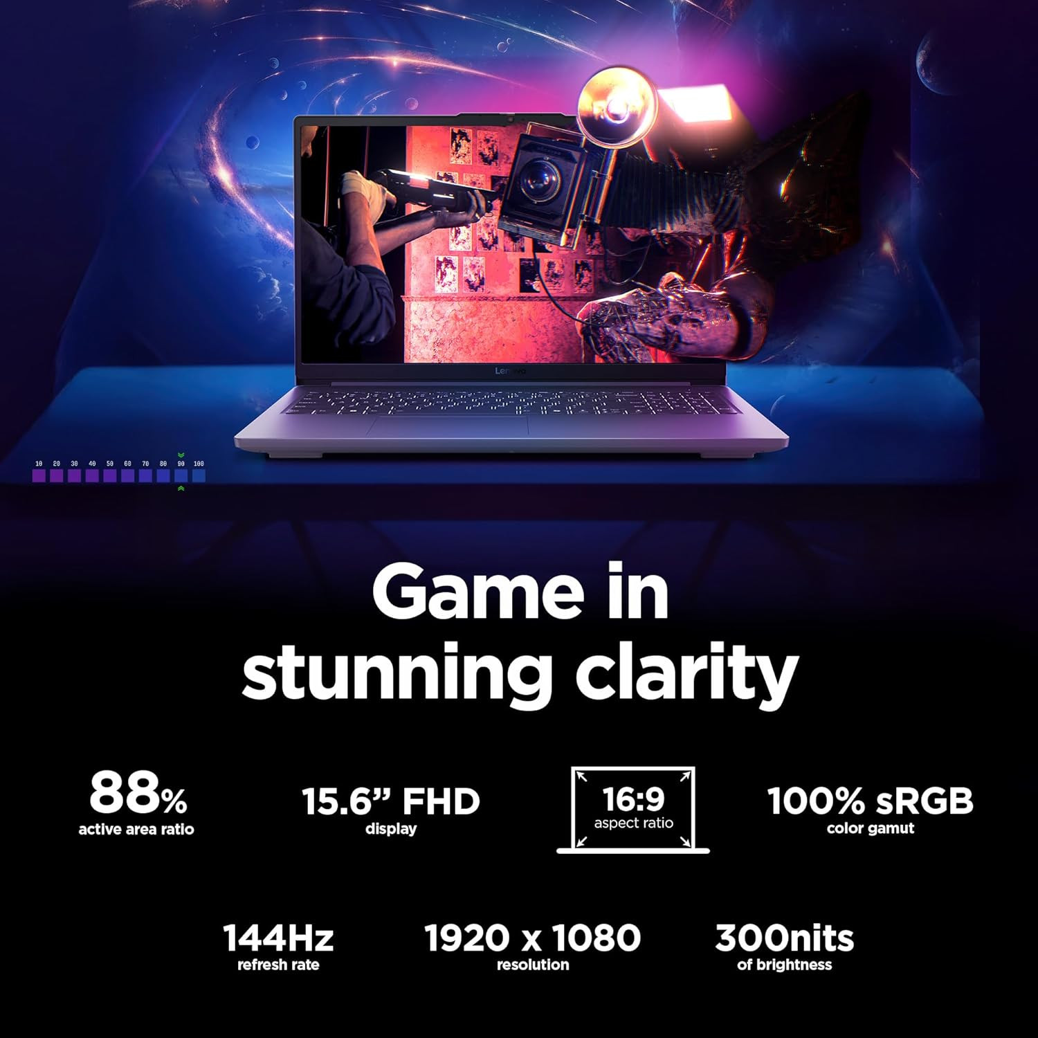 LOQ Essential – Ai-Powered Student Gaming Laptop – Intel® Core™I5-12450Hx – 15.6