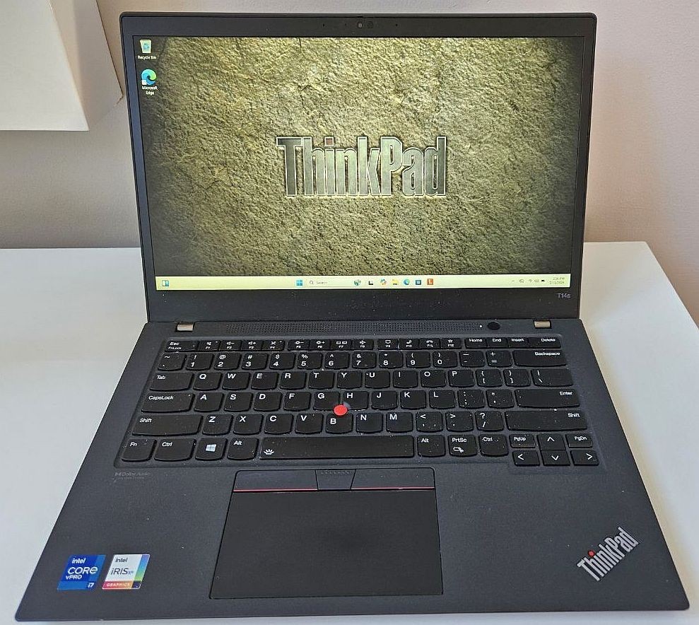 ThinkPad T14s Gen 2 14-inch i7-1185G7 16Gb RAM 512Gb NVME Win 11 Pro