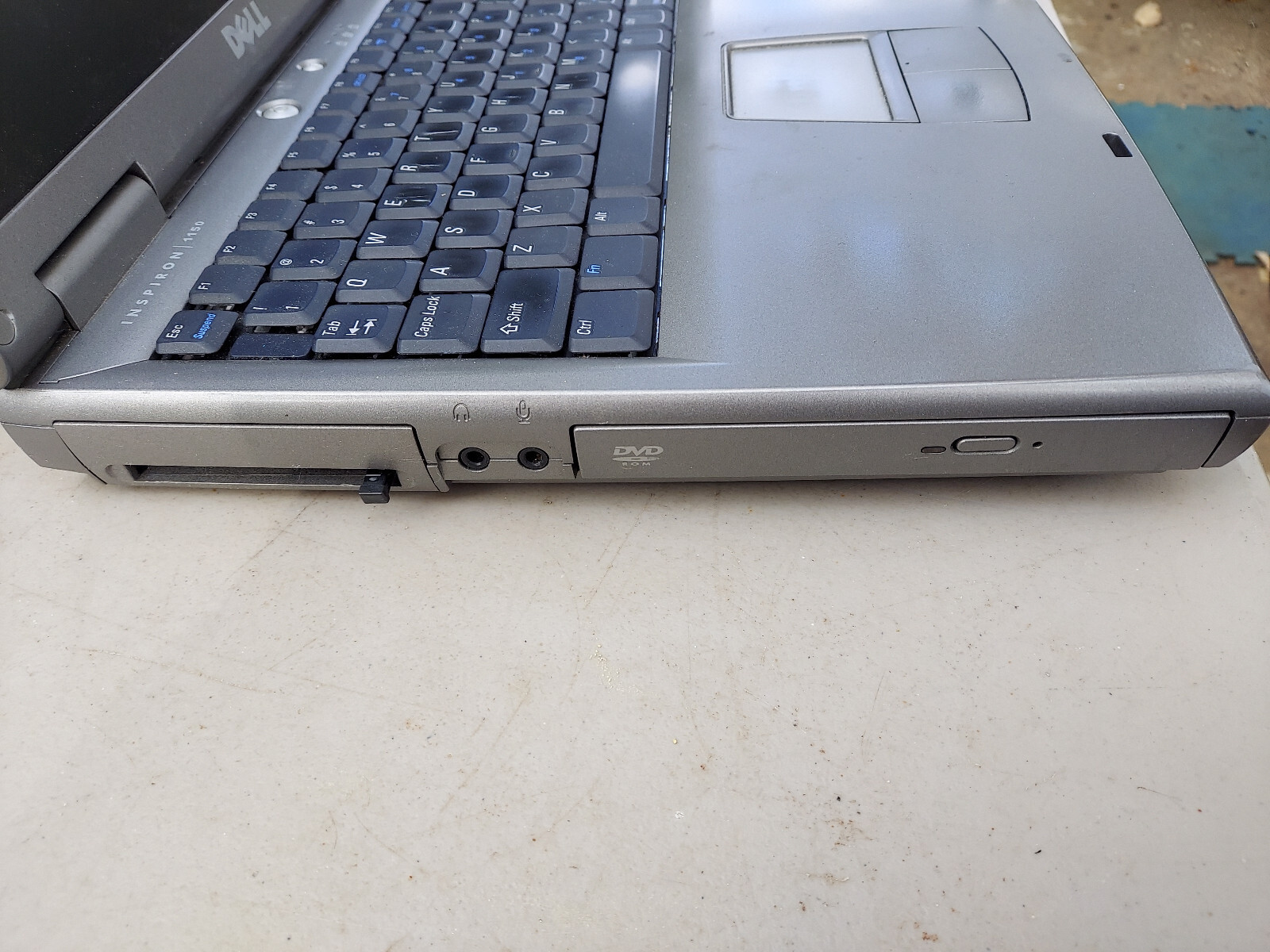 22PP32 DELL INSPIRION 1150, FOR PARTS OR REPAIR, UNTESTED