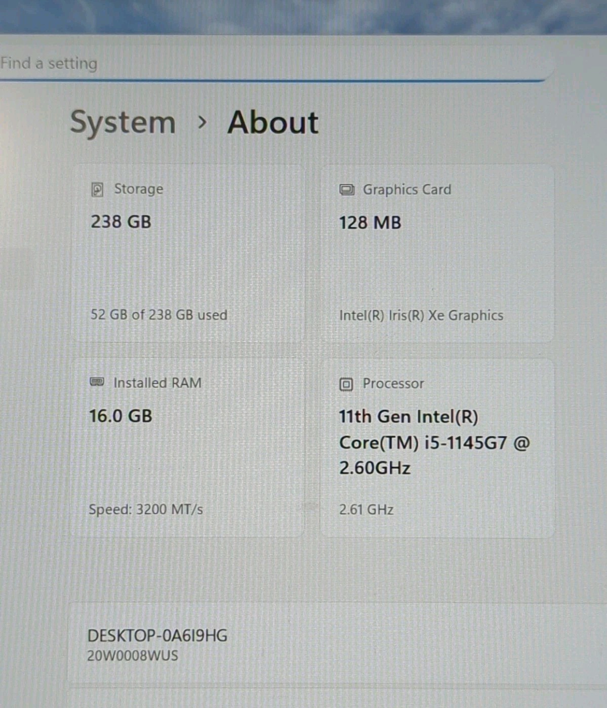 Lenovo ThinkPad T14 Gen 2 14″ Laptop i5-1145G7 16GB RAM 256GB NVME W11P