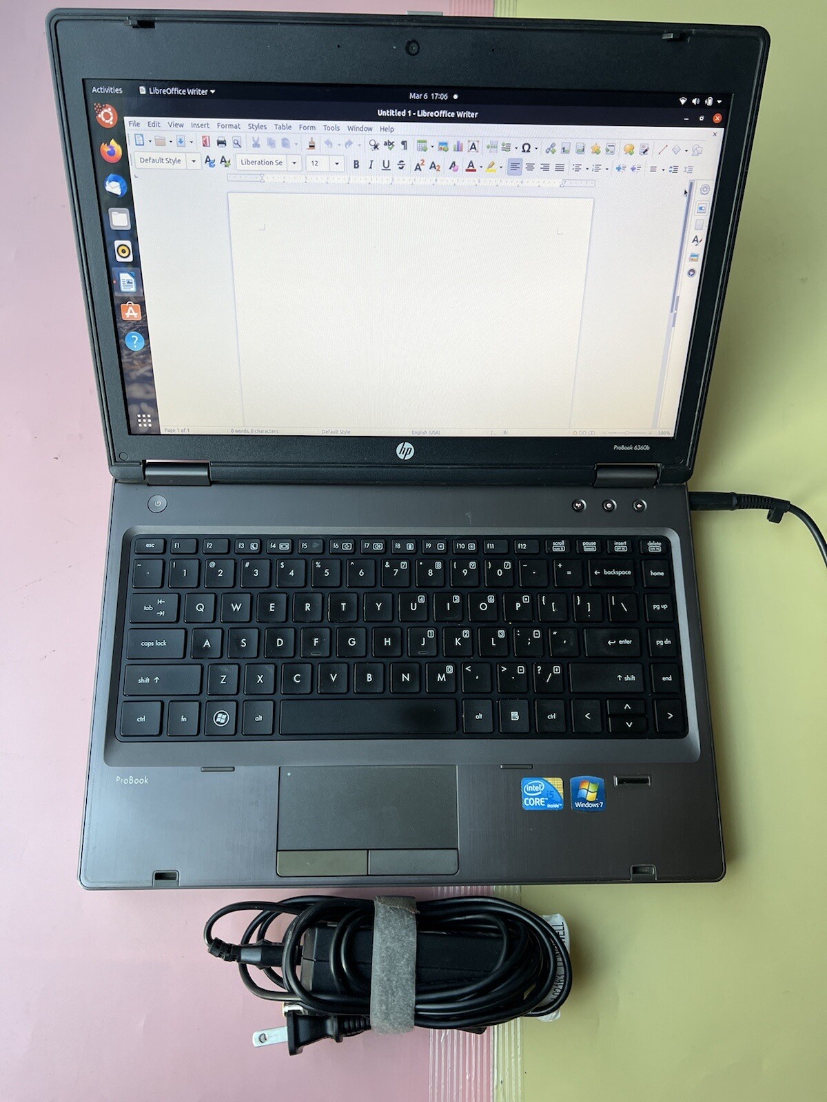 HP Probook 6360b Intel Core i5-2410M 8GB RAM 640GB HDD WEBCAM