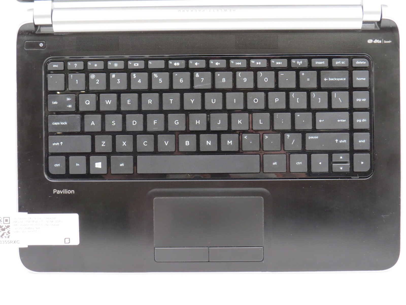 HP Pavilion 14 | AMD A8-5545M @ 1.7GHz | 14″ | No HDD/RAM/OS/AC PARTS