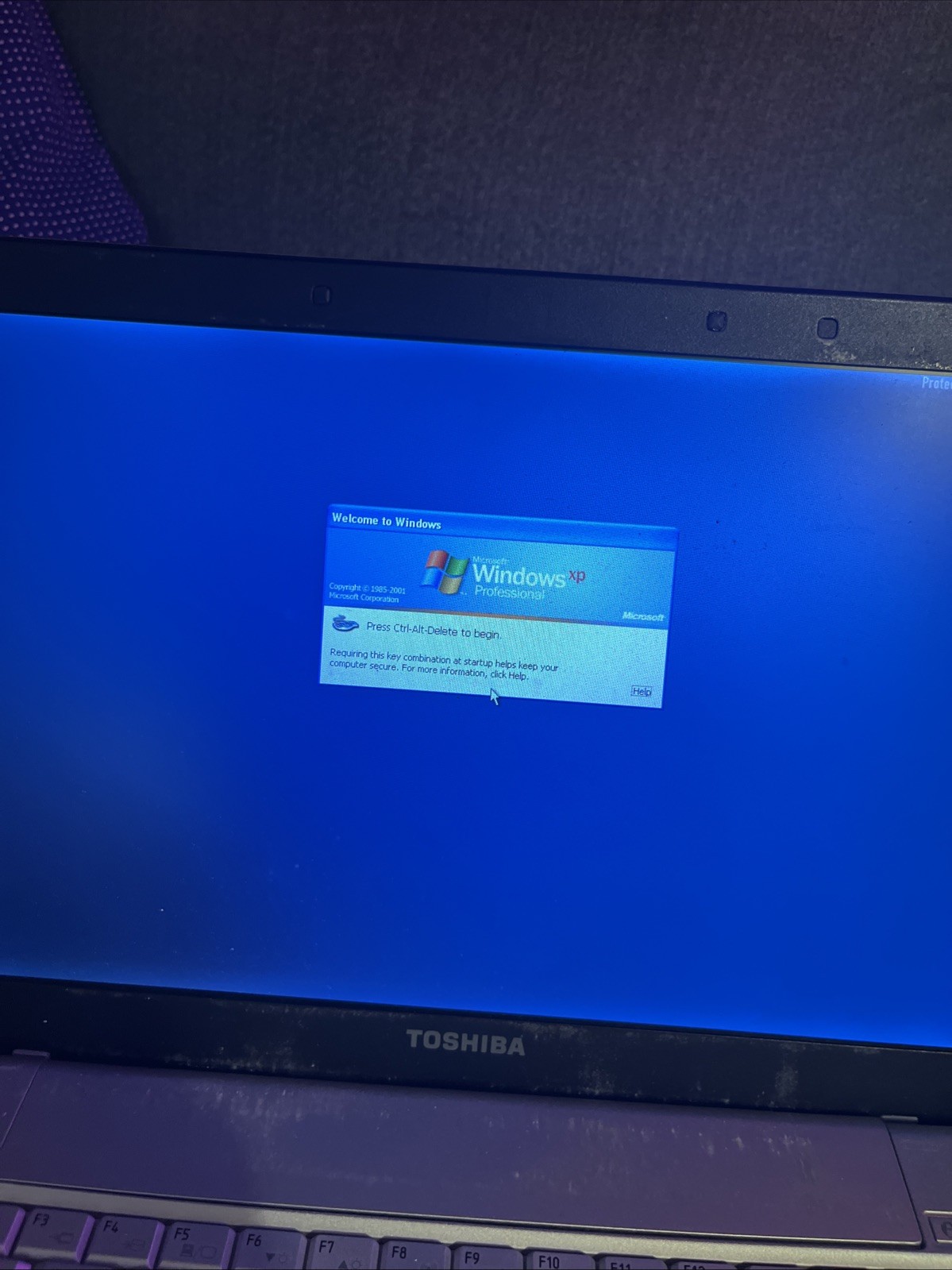 Vintage Toshiba Laptop Portege R500-S5004 Windows XP Tested Works