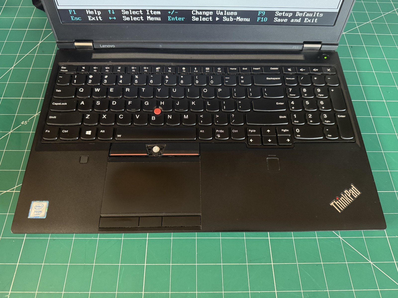 Lenovo Thinkpad P51 Xeon E3-1505M v6 3.0GHz 16GB RAM (NO SSD,AC ADAPTER,OS)