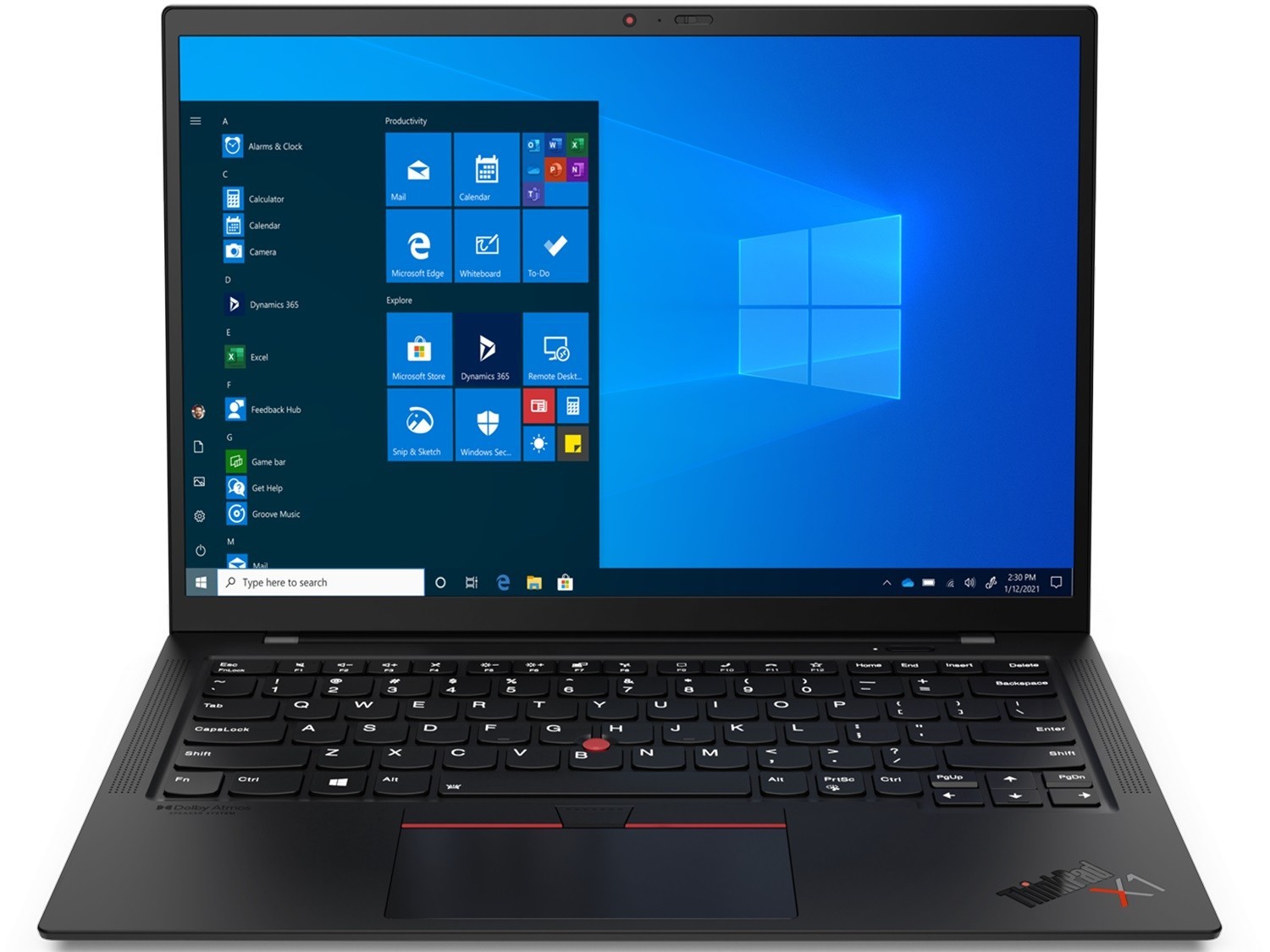 Lenovo ThinkPad X1 Carbon G8 Laptop PC 14″ Touch i7 16GB 256GB Backlit Key Pro