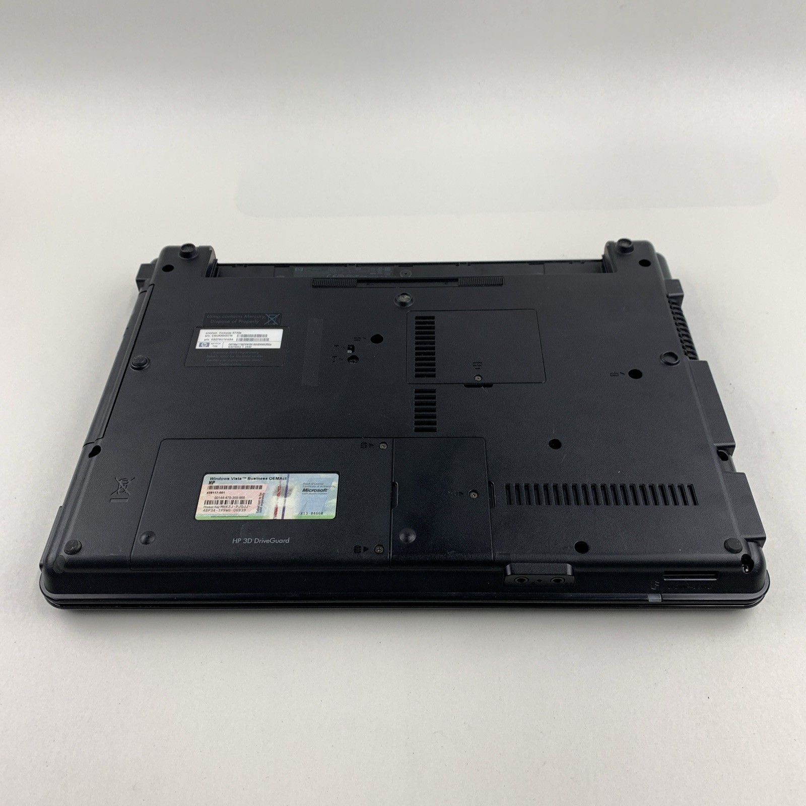 HP Compaq 6370s Core 2 Duo T5870 2.00GHz 2GB RAM 15.6″ No Battery No HDD No OS