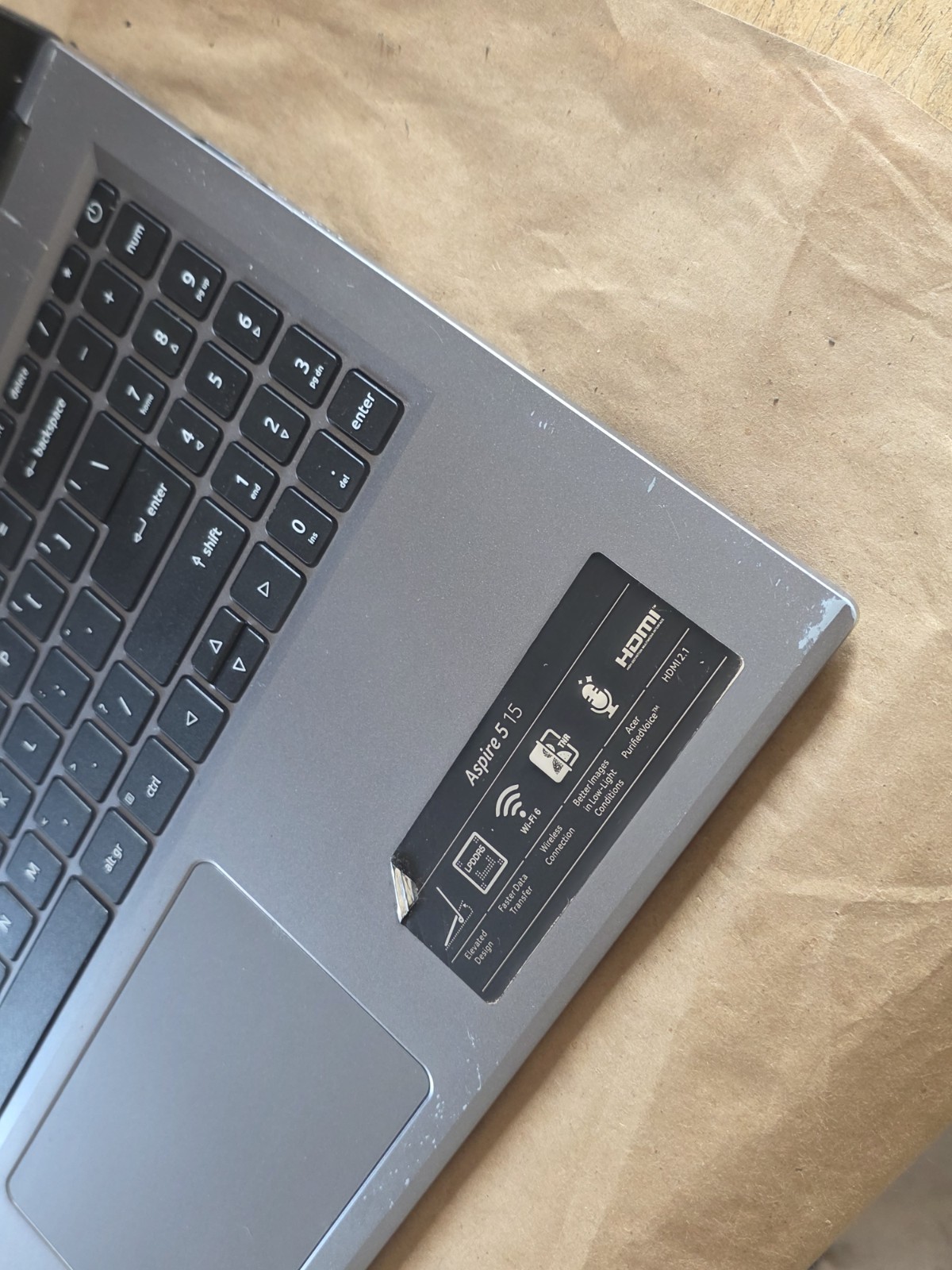 Acer Aspire 5 Laptop 15.6″ – Core i5-13420H/ 8GB RAM / 512GB SSD Good