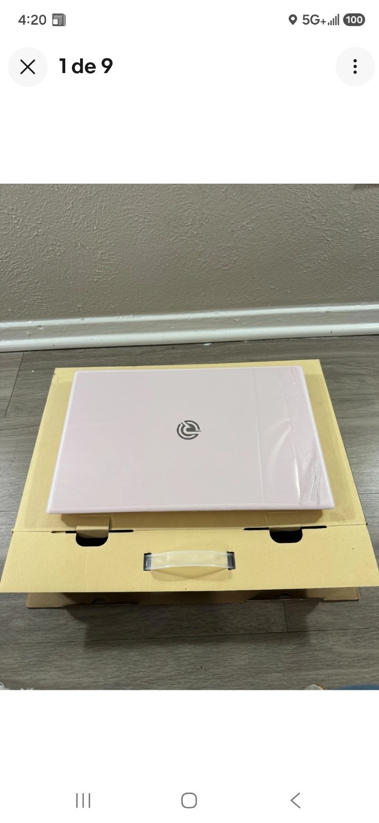 Pink 15.6″ Laptop Intel Pentium Gold 6500Y 8GB RAM 238GB SSD Win 11