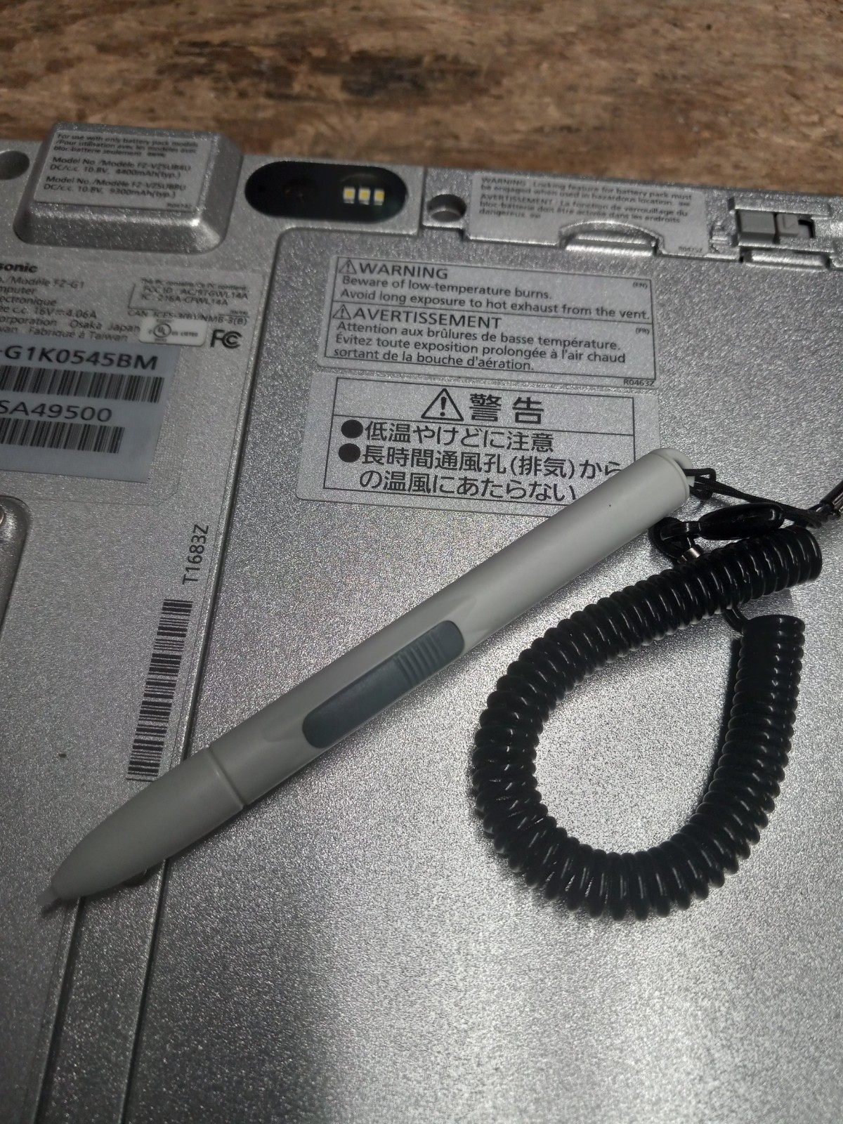 Panasonic Toughpad FZ-G1 10.1″ Core i5-5300U 8GB RAM 128gb SSD STYLUS Scanner