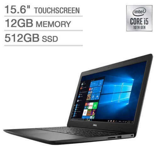 Dell Inspiron 15 i3593-5544BLK-PUS 15.6 FHD LED-Backlit Touchscreen Laptop,