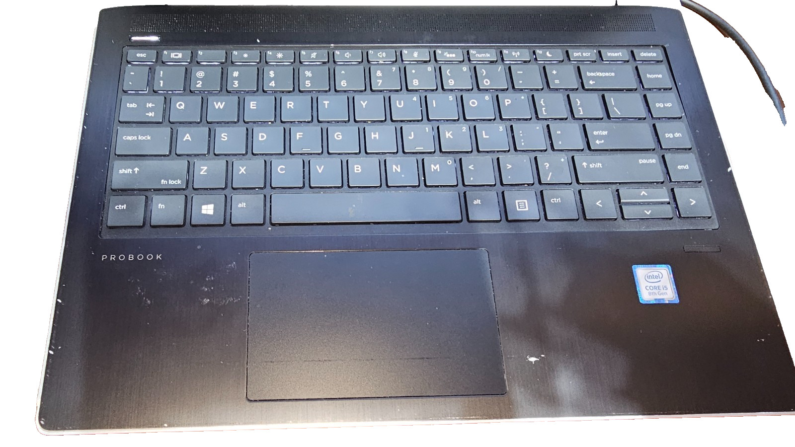 HP Probook430 G5, UEFI Locked but boots into Win 11 bypassing UEFI. Trackpad bad