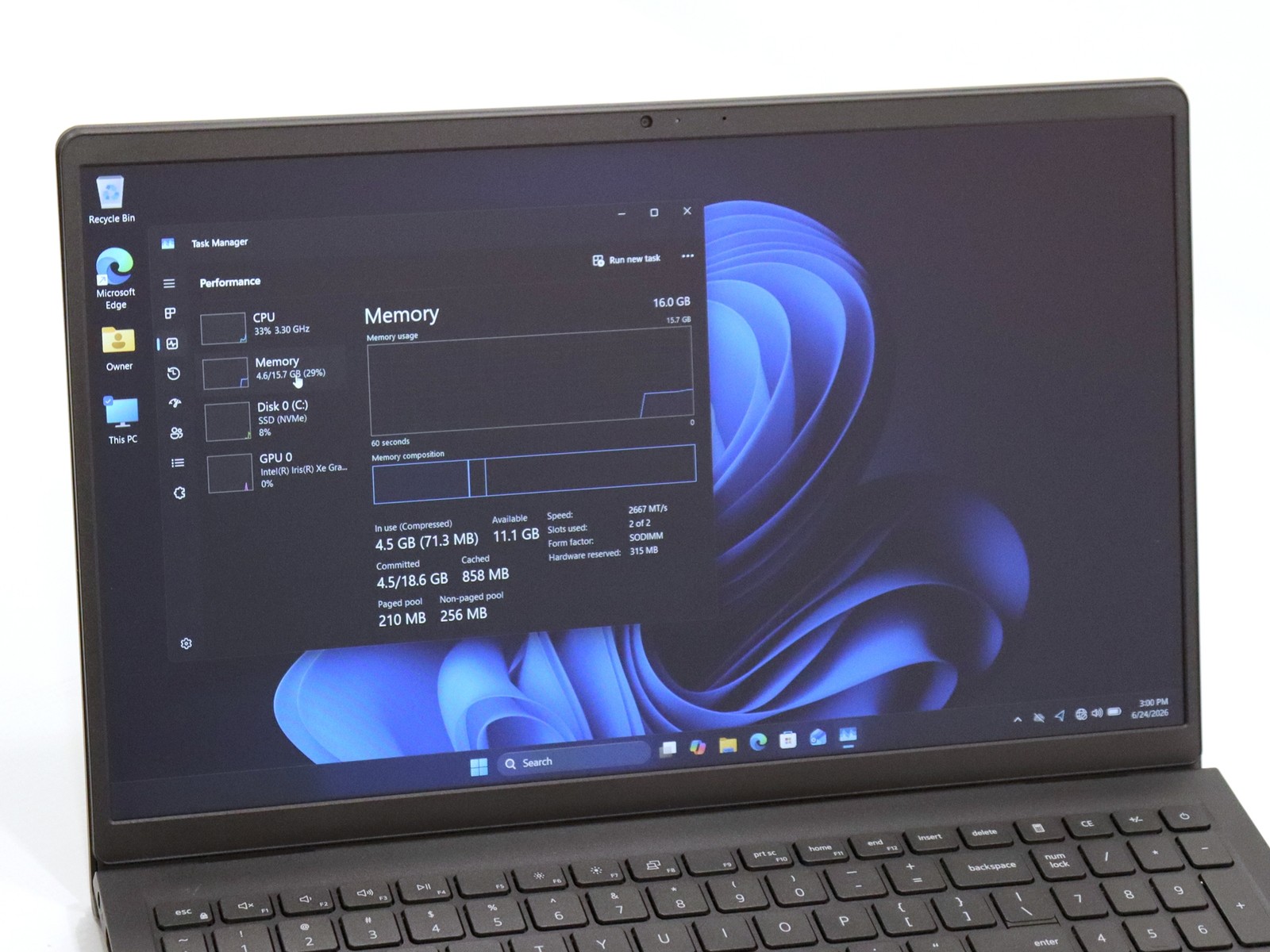 Dell Inspiron 15 3530 15.6″ Touch Intel i7-1355U 16GB 128GB NVMe W11P