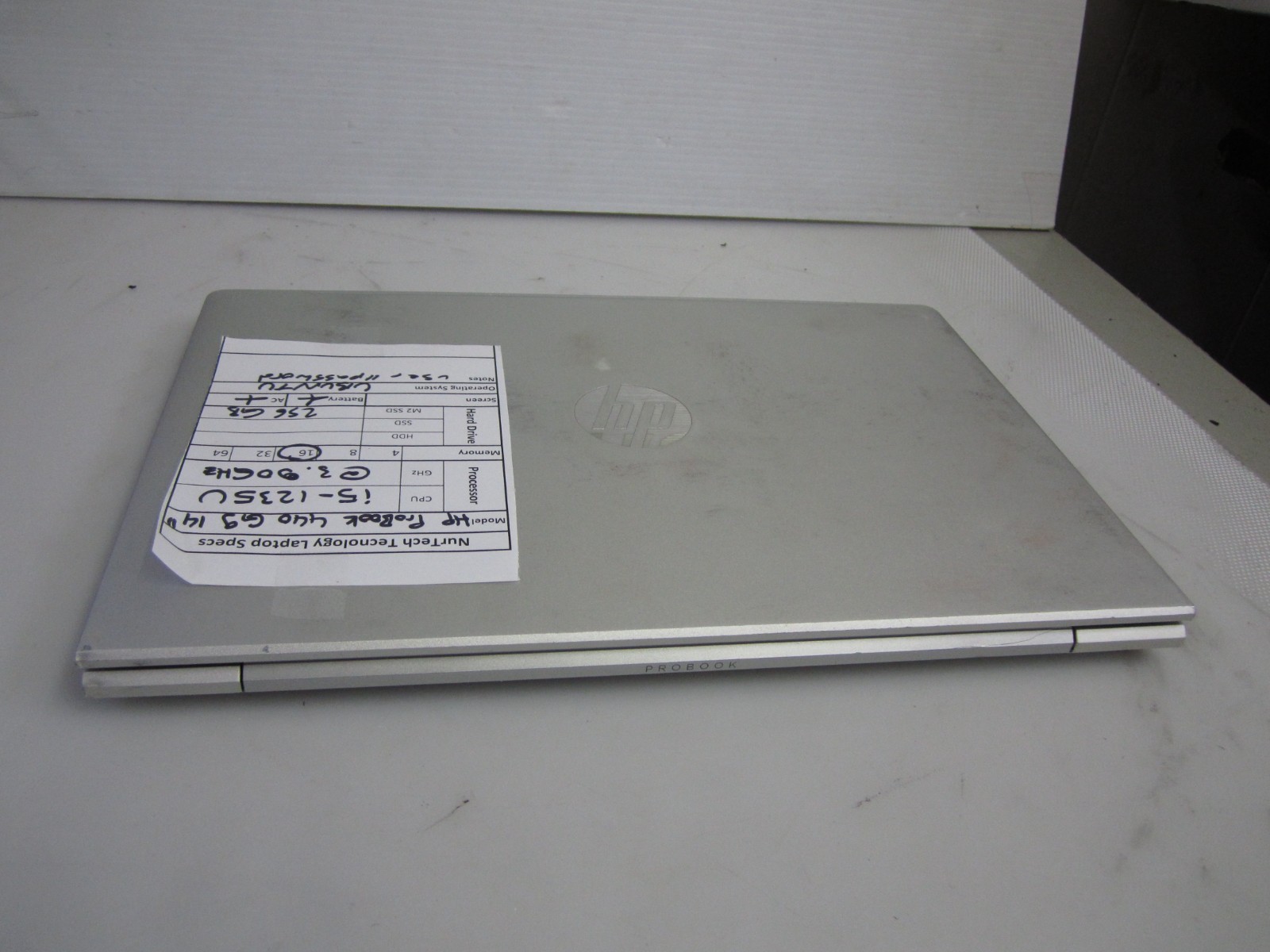 HP ProBook 440 G9 14″ i5-1235U 3.90GHz 16GB 256GB M2SSD UBUNTU LAPTOP + AC