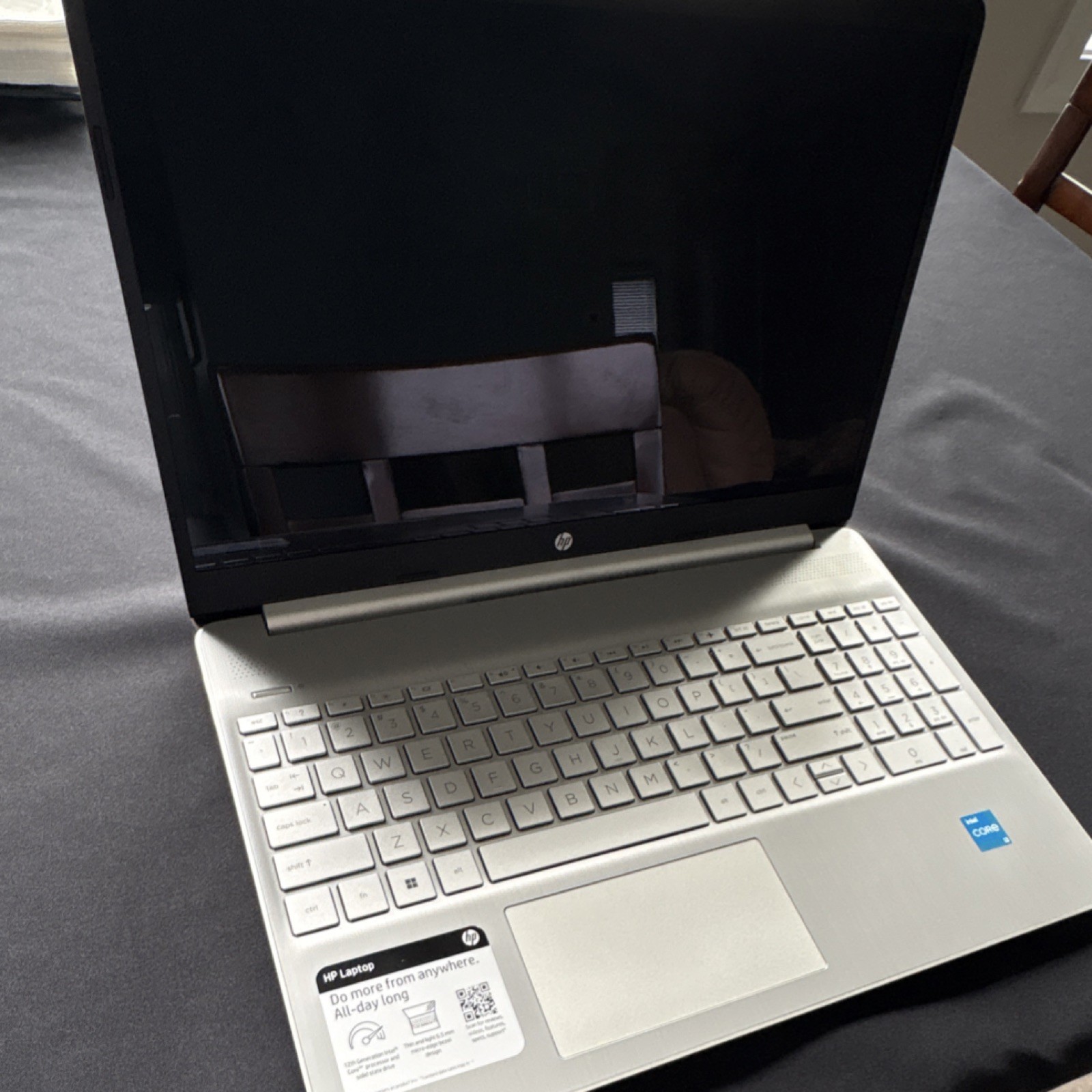 HP 12th Gen Intel Core i3 Notebook SSD Silver Integrated Graphics