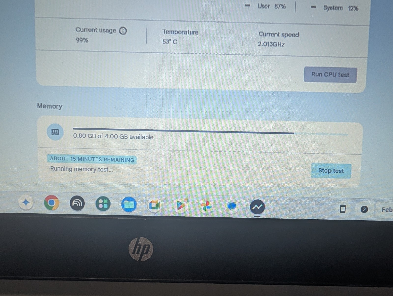 HP Chromebook 11A G8 11.6″ Laptop AMD A4 4GB RAM 32GB eMMC ChromeOS WiFi Webcam